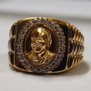 Pramukh swami maharaj 22ct gold rings
