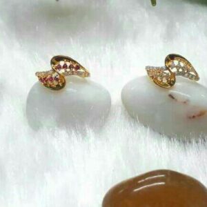 Gold Filigree Solitaire Ladies Rings