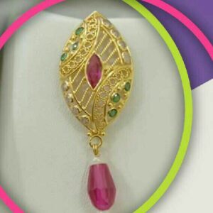 Fancy Colour Bead Nose Ring