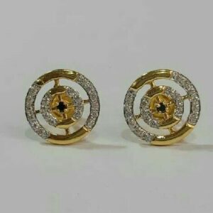 Fancy Diamond Stud Earrings