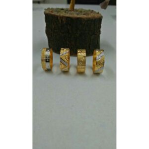 22KT Gold Indian Touch Ladies Ring