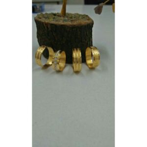 22KT Gold Indian Touch Ladies Ring