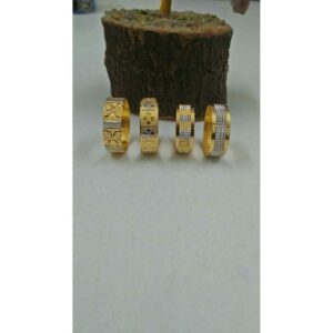 22KT Gold Indian Touch Ladies Ring