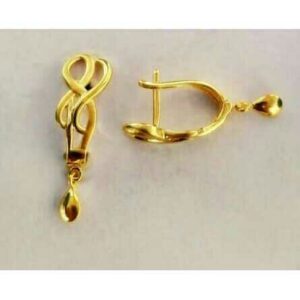 18KT Turkish Stylish Drop Bali