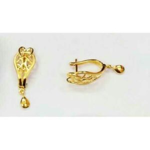 916 Gold Stylish Turkish Drop Lock Bali