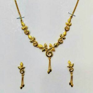 916 Gold Turkish Feeling Necklace Set