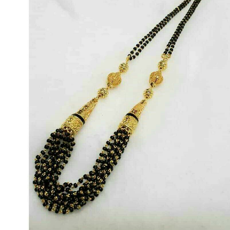 22KT Gold Antique Mangalsutra - Image 5