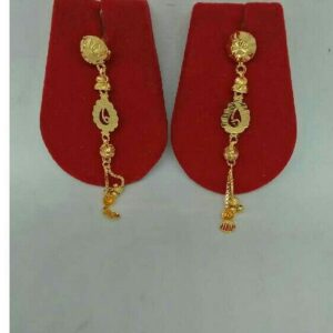 18KT Gold  Banarasi Earrings