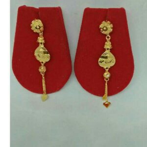 18KT Gold  Banarasi Earrings