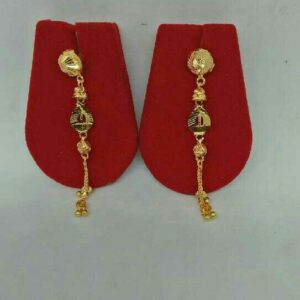18KT Gold  Banarasi Earrings