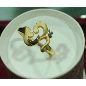 916 Gold Italian Ladies Ring