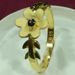 916 Gold Antique Style Ladies Ring