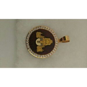 916 fancy wood pendent