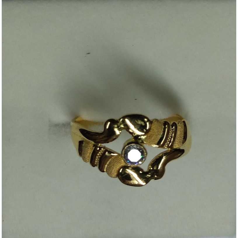 Gold Fancy Italian Stone Ring