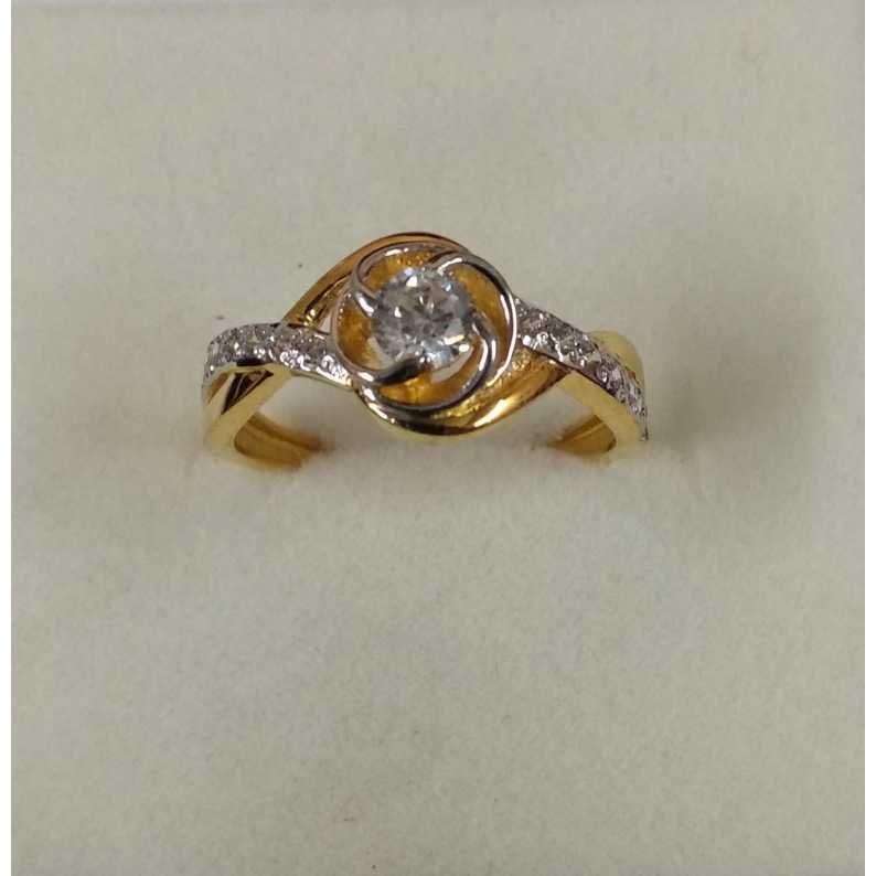 916 Gold Ladies Fancy Casting Ring