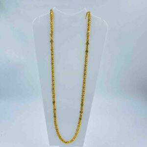 916 Gold Handmade Koili Fancy Design Chain