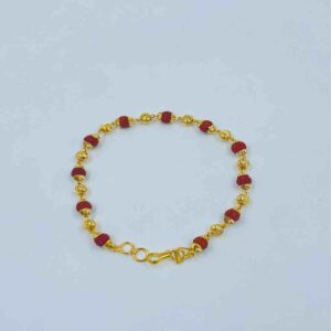 916 Gold Rudraksha Gents Lucky