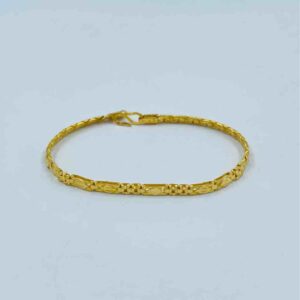 916 Gold Gants Lite Weight Bracelet