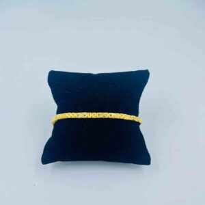 916 Gold Gants Lite Weight Bracelet