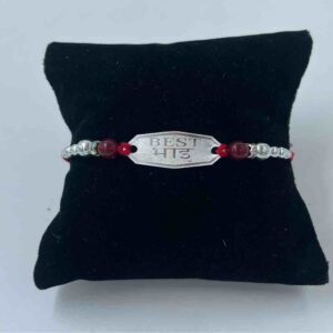 999 Silver Best Bhai Pendant Rakhi