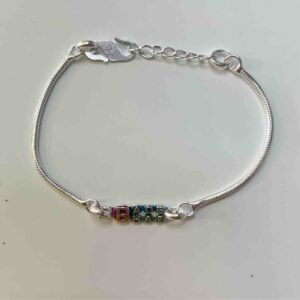 Silver Bade Bhai Pendant Design Rakhi