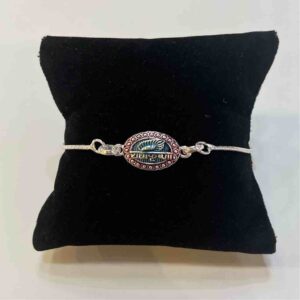 Silver  ???? ????? Design Pendant Rakhi