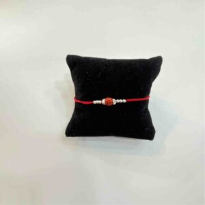 925 silver beads rakhi