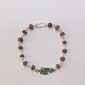 925 Silver Shiv Pendants Rudraksh Rakhi