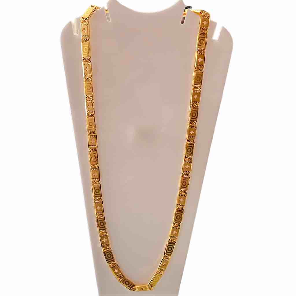 1gm Gold Plated Navabi New Design Chain