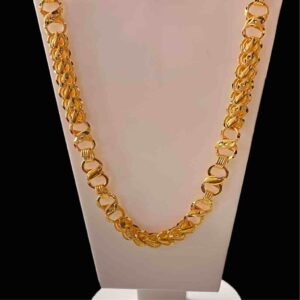1gm gold plated koili new Design chain