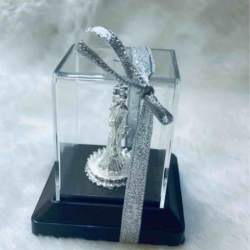 Silver plated radhakrishnplaid Idols