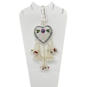 Silver Bombay Fancy Dil Type Design Waist Keychain (Judda)