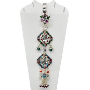 Silver Bombay Fancy Jadtan (oxidised) Design Judda (waist Keychain)