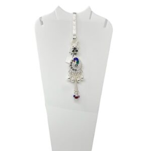 Silver Bombay Fancy Small Size Peacock Design Judda