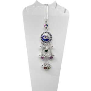 Silver bombay fancy light weight design waist keychain juda