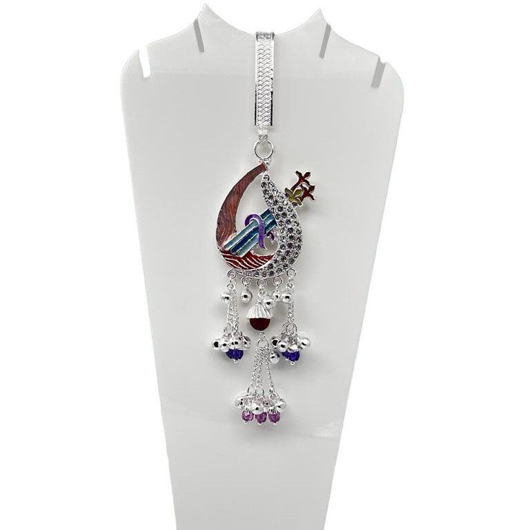 Silver bombey fancy gugri and daimond juda