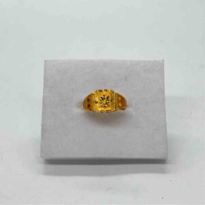 916 Gold Classical Light Weight Ring