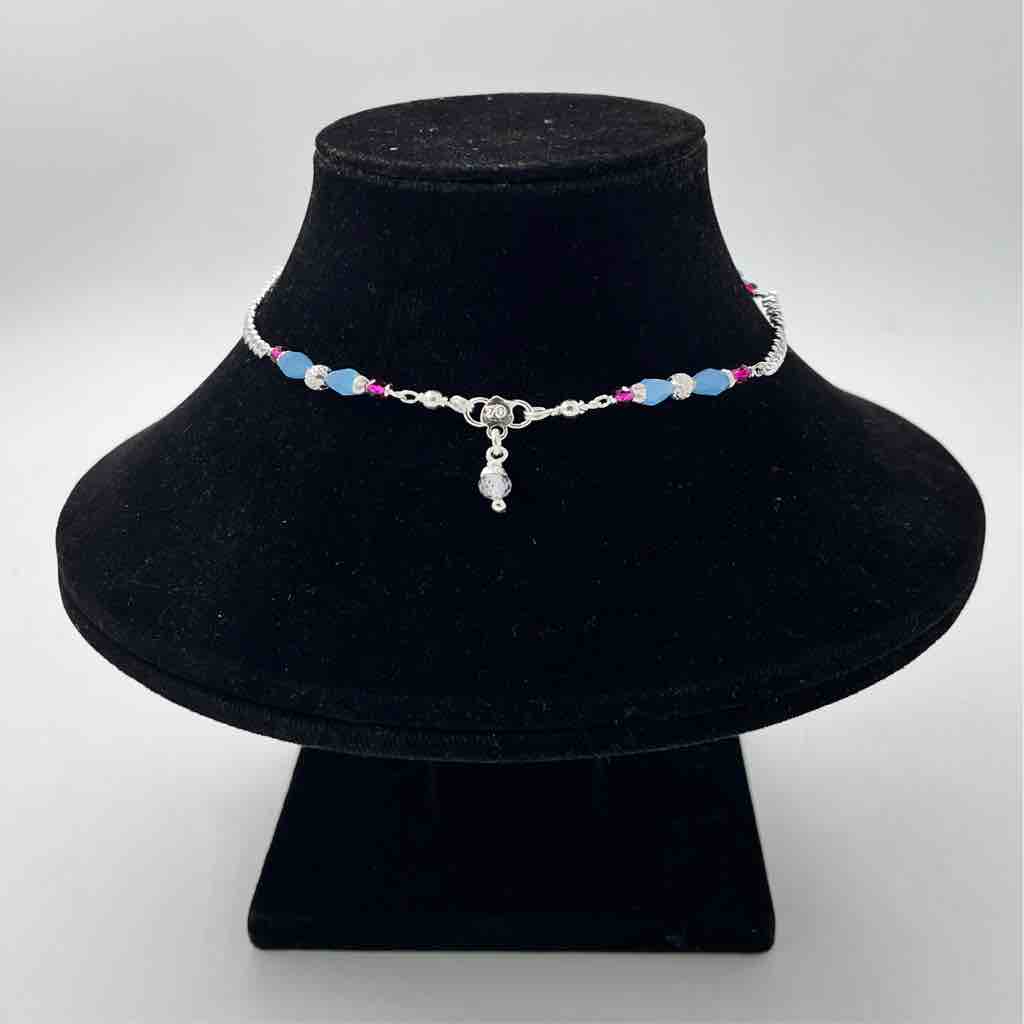 Silver Fancy Full Light Weight And Simple Design Bombey Payal
