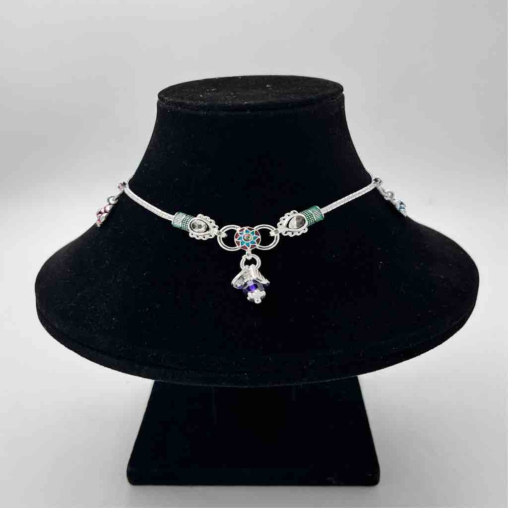 Silver Fancy Antique Design Bombey Payal