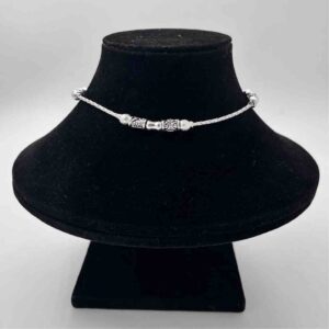 Silver Fancy Oxidised Design Bombey Payal