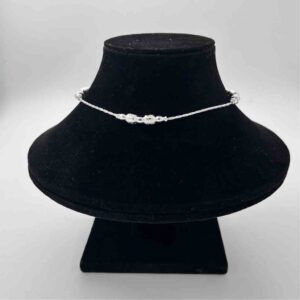 Silver Bombey Fancy Light Weight Anklets
