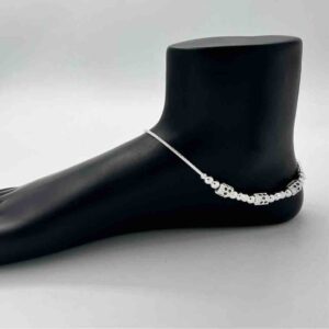 Silver Fancy Design Bombey Payal