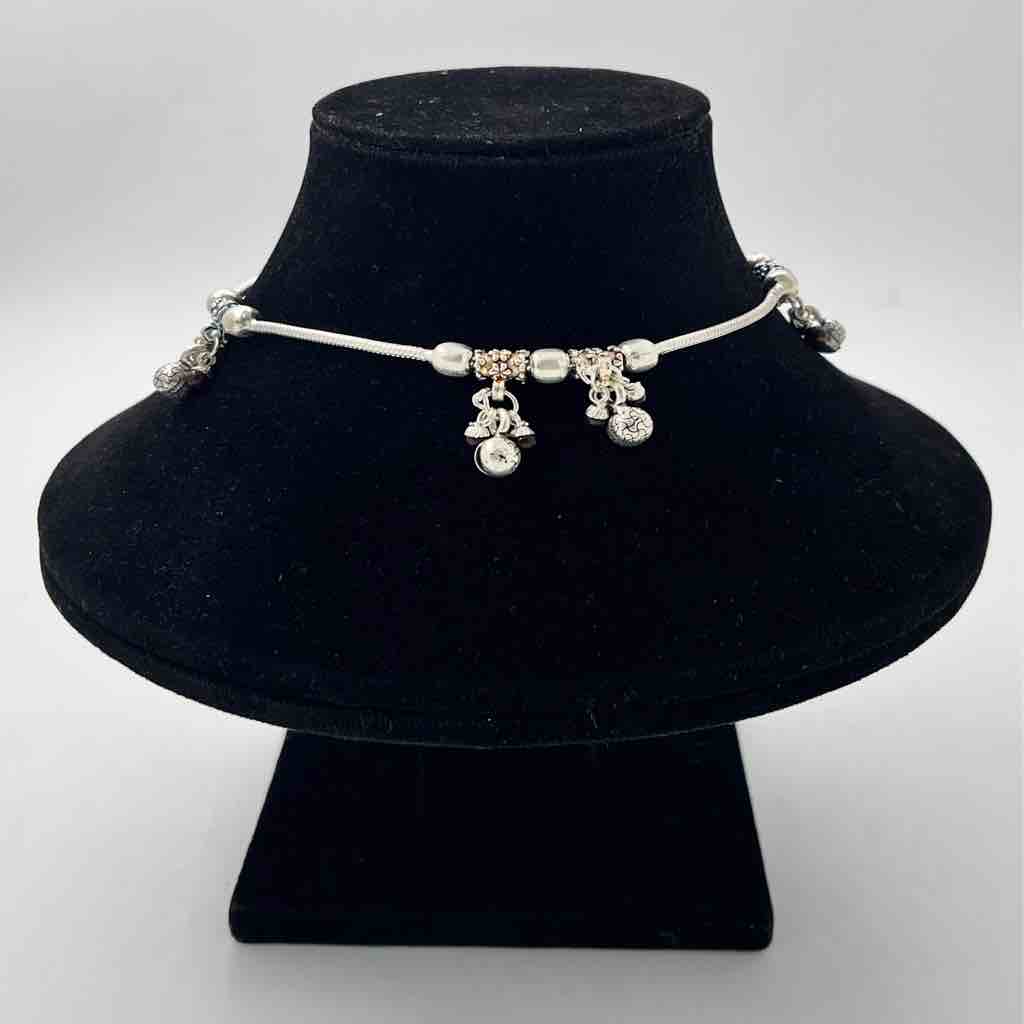 Silver Fancy Payal Bombey Design