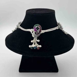 Silver Fancy Full Design Anklet