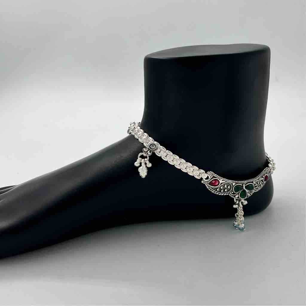 Silver Bombay Classic Design Fancy Payal