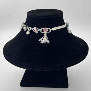 Silver Classic Design Two Line Payal