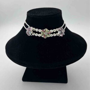 Silver Fancy Antique Anklet