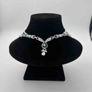 Silver Bombey Fancy New Modern Design Anklets