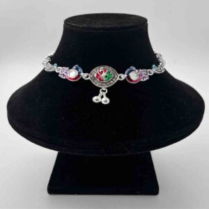 Silver Bombey Fancy Anklets