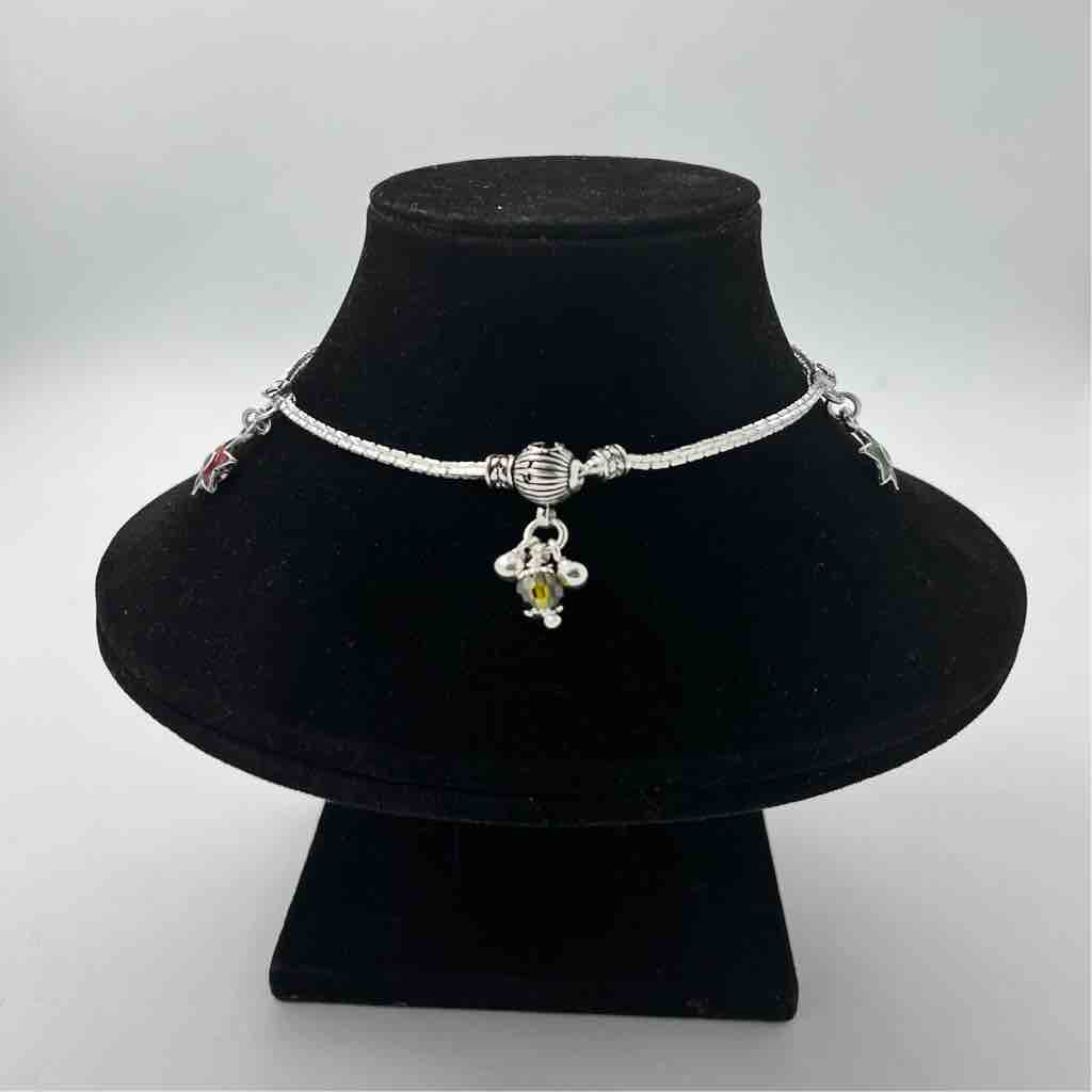 Silver Fancy Bombey Patta Design Anklets